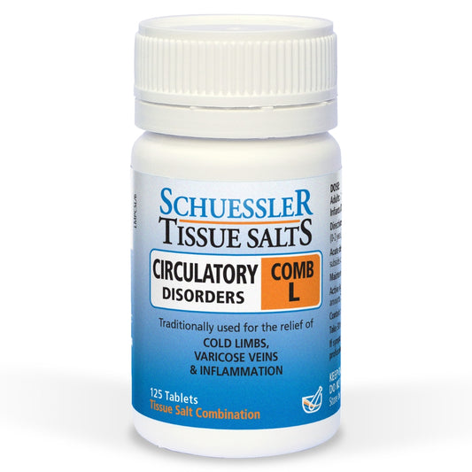 Schuessler Tissue Salts - Comb L "expiry 08/2025"