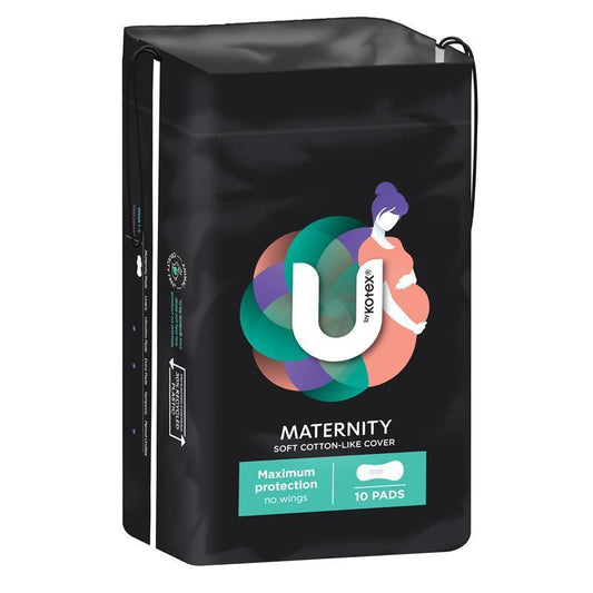 U by Kotex Maternity Pads 10 Pack