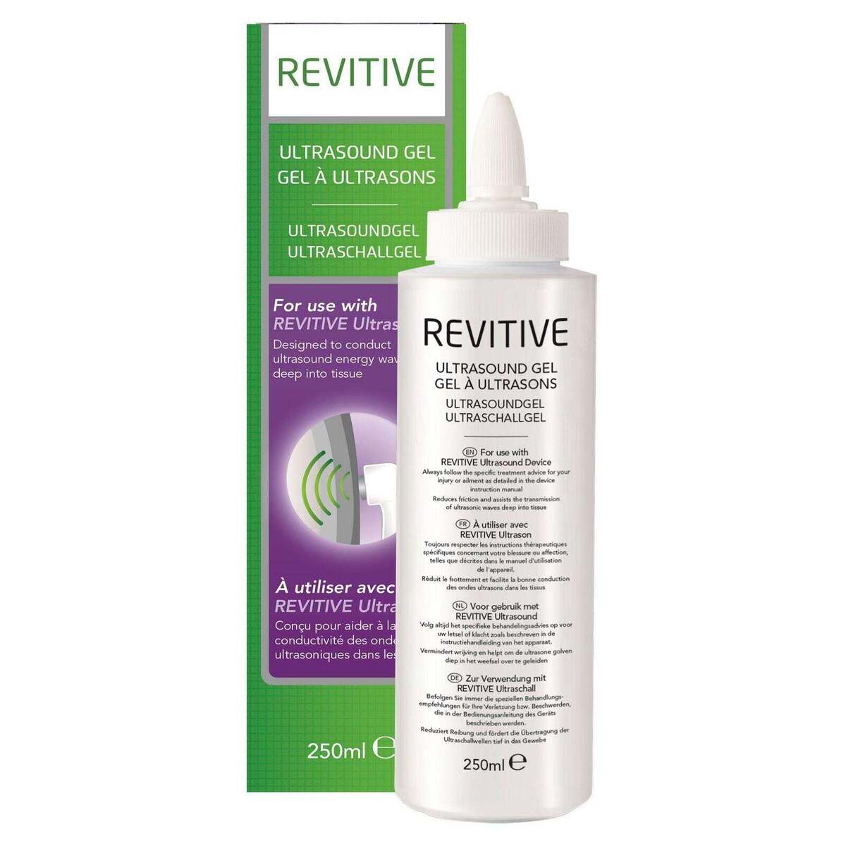 Revitive Ultralieve Ultrasound
Gel 250mL