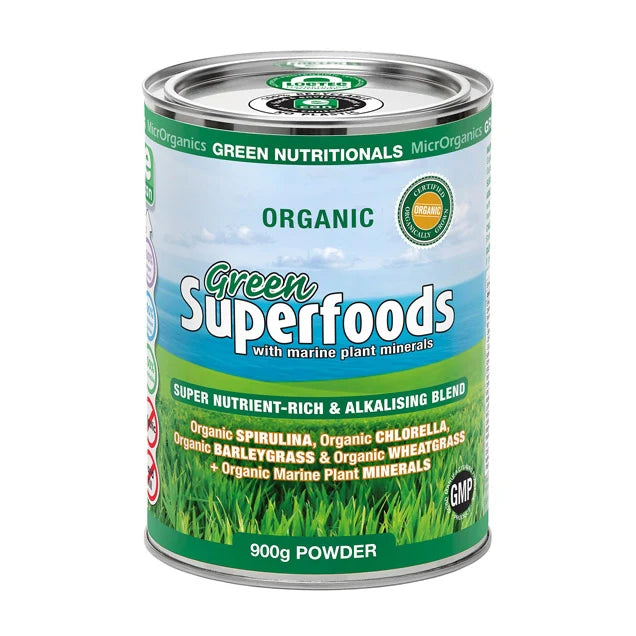 MicrOrganics Green Nutritionals Green Superfoods Powder 900g