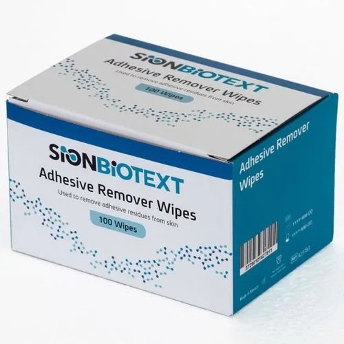 ConvaTec Sion Biotext Adhesive Remover Wipes, Box of 100
