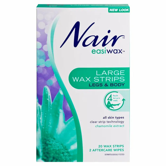 Nair Easiwax Wax Strips 20 Large