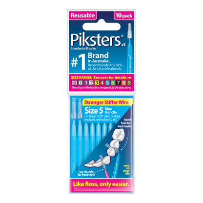 Piksters Interdental Brushes - 10 pack