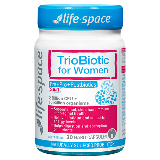 Life-Space TrioBiotic For Women 30 Capsules