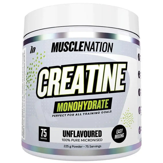 2 x Muscle Nation Creatine Monohydrate 225g