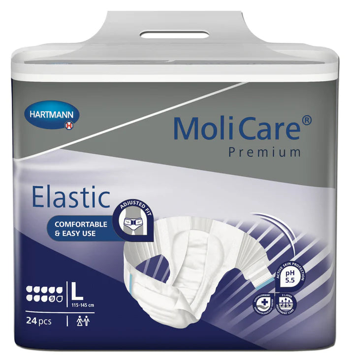 MoliCare Premium Elastic 9 Drop (Carton of 3 x 24pkt)