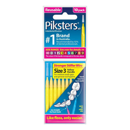 Piksters Interdental Brushes - 10 pack
