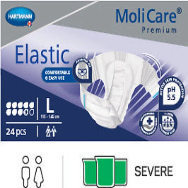 MoliCare Premium Elastic 9 Drop (Carton of 3 x 24pkt)