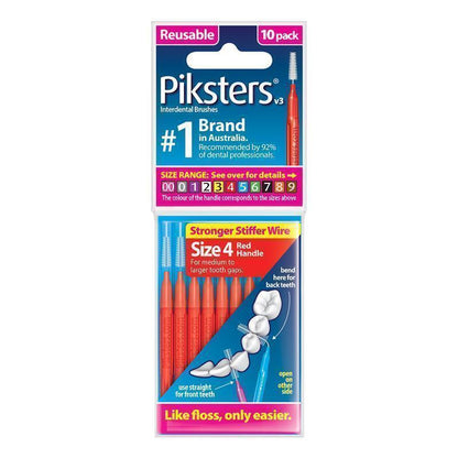 Piksters Interdental Brushes - 10 pack