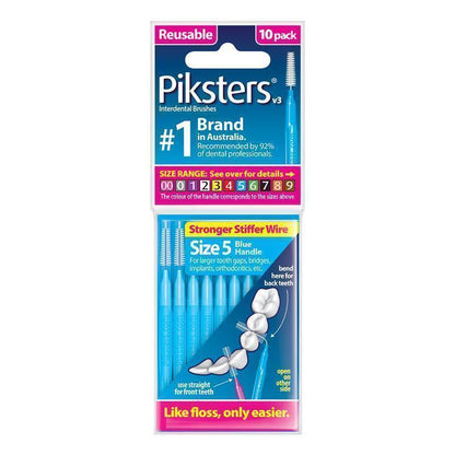 Piksters Interdental Brushes - 10 pack