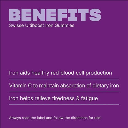 Swisse Ultiboost Iron 50 Gummies