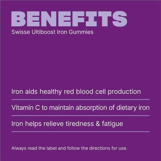 Swisse Ultiboost Iron 50 Gummies