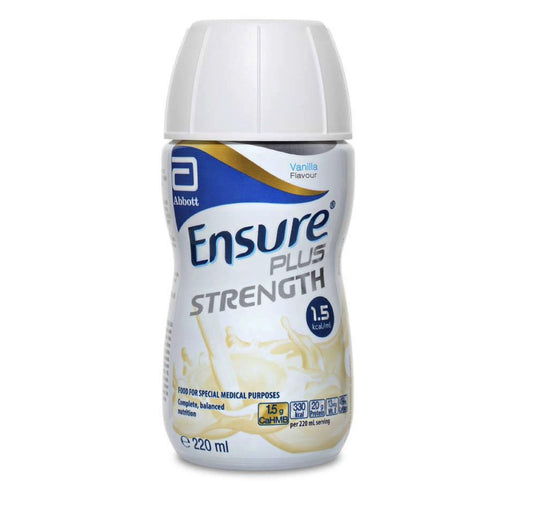 ENSURE PLUS STRENGTH VANILLA 220ML, BOX 30