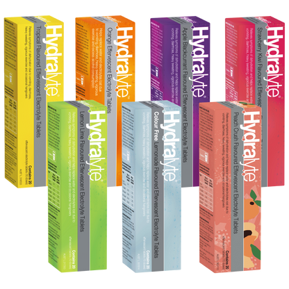 Hydralyte Effervescent Electrolyte 20 Tablets