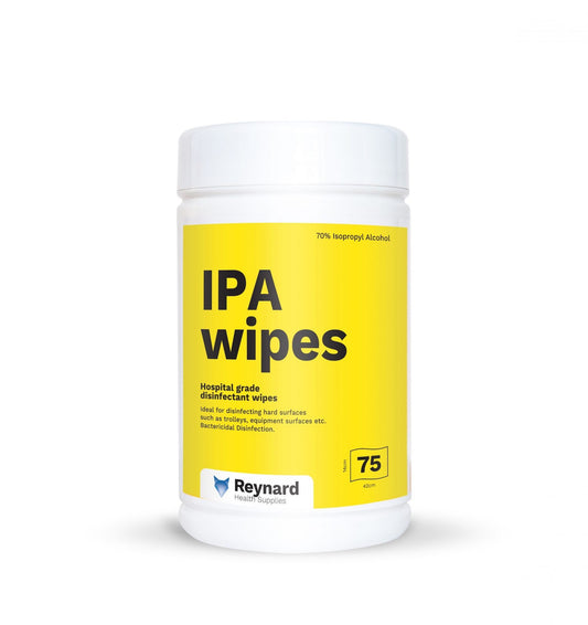 Isopropyl Wipes Tub 75