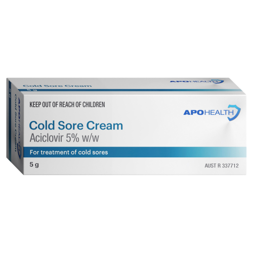 Apo Health Cold Sore Cream 5g