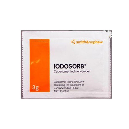Smith & Nephew iodosorb powder sachets 3g , Packet of 7