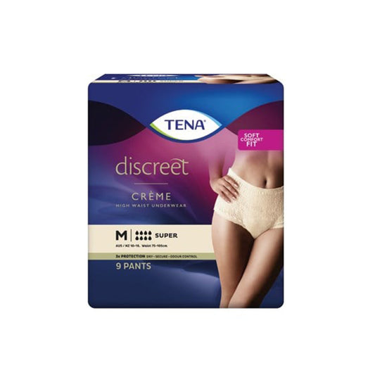 Tena pants Discreet creme Medium, Ctn 18