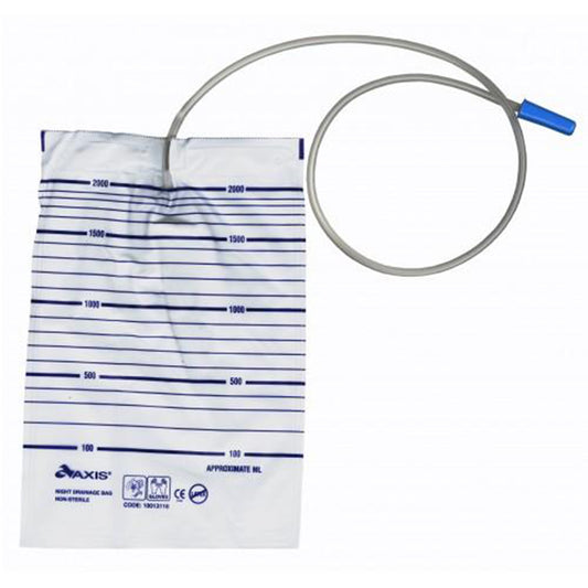 URIMAAX NIGHT DRAINAGE BAG 2000ML NO TAP/CLOSED BAG EACH