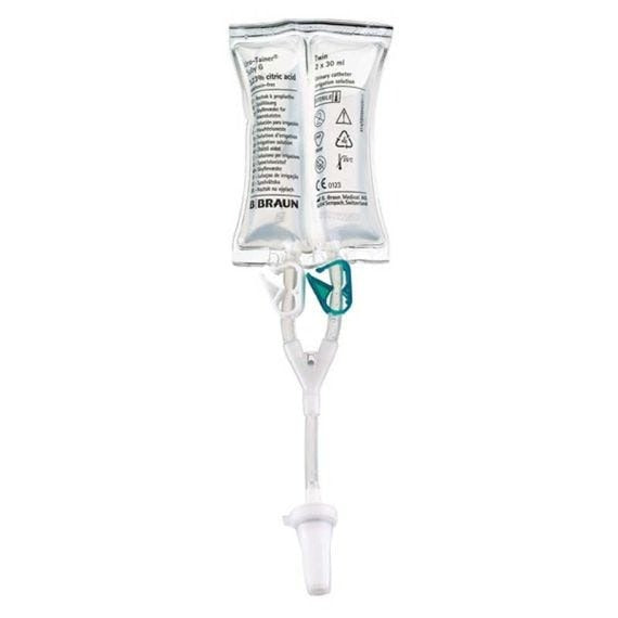URO-TAINER SUBY G TWIN BAG 2 x 30ML CITRIC ACID EACH