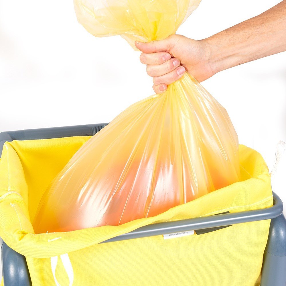 YELLOW SOLUBLE SEAM BAG BOX 250
