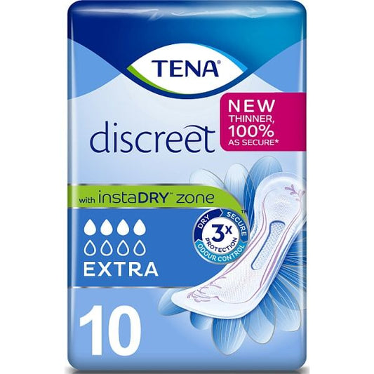 Tena Pads Extra Pkt 10