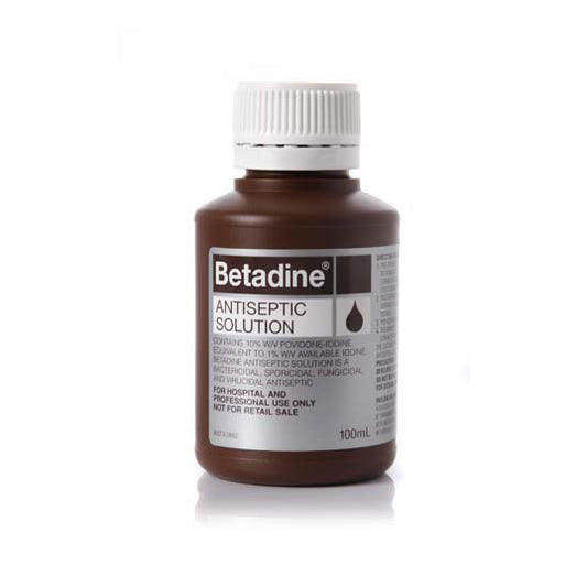 Betadine Antiseptic Liquid 100Ml Each