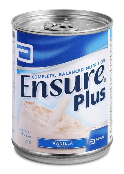 Ensure Plus Vanilla Can 237Ml Box 24