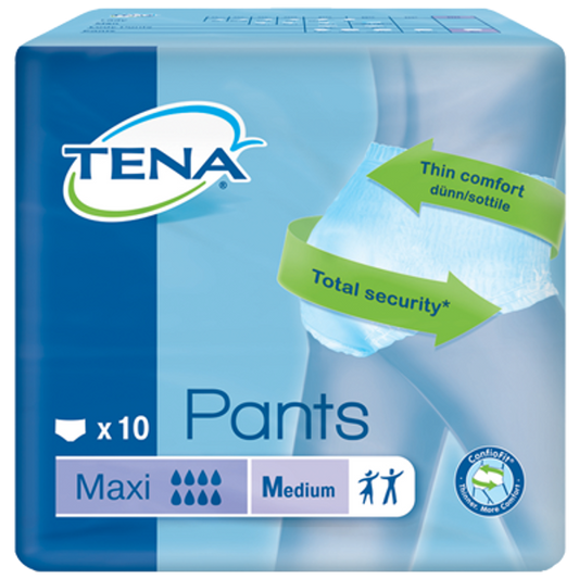 Tena Pants Maxi Medium Pkt 10