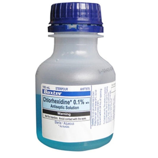 Chlorhexidine 0.1% Antiseptic Solution 100Ml