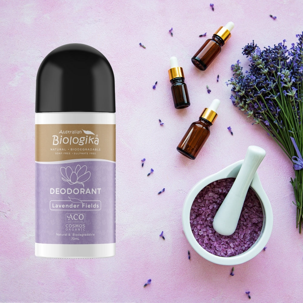 Biologika Lavender Fields Deodorant Roll On (ACO) 70ml