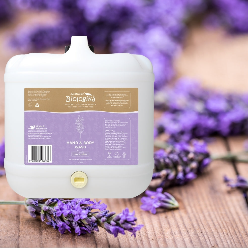 Biologika Lavender & Ylang Ylang Hand & Body Wash BULK 15L