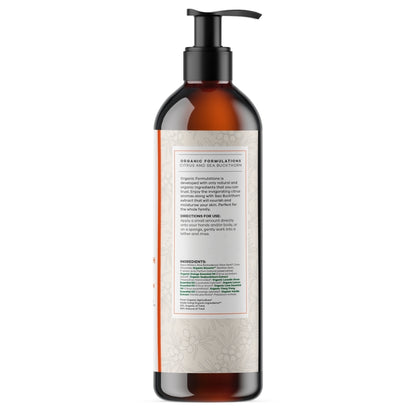Organic Formulations Citrus & Sea Buckthorn Body Wash 500mL