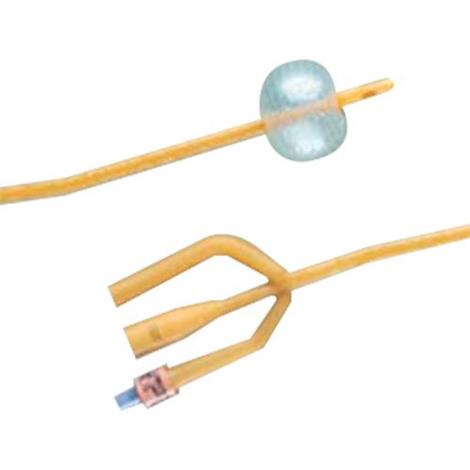 Bard Biocath Hydrogel Coated 3-Way Foley Catheter With 2 Staggered Eyes 20Fr 30M