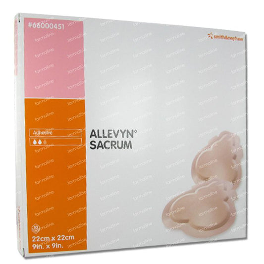 Allevyn Sacrum 22.5Cmx22.1Cm Box 10