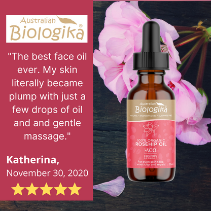 Biologika 100% Organic Rosehip Oil (ACO) 25ml
