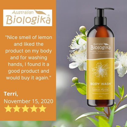 Biologika Bush Lemon Myrtle Body Wash 500ml