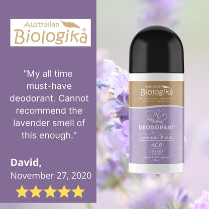 Biologika Lavender Fields Deodorant Roll On (ACO) 70ml