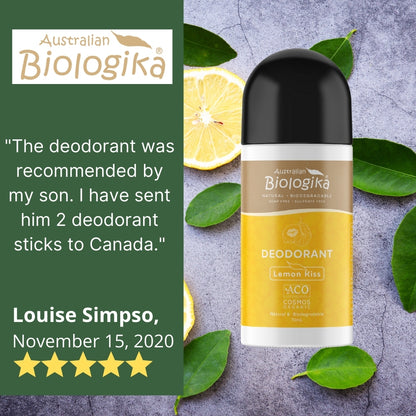Biologika Lemon Kiss Deodorant Roll On (ACO) 70ml