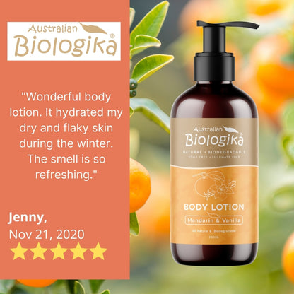 Biologika Mandarin & Vanilla Body lotion 250mL