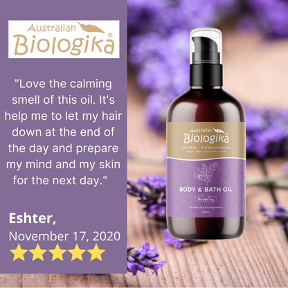 Biologika Relaxing Body and Bath Oil 250ml