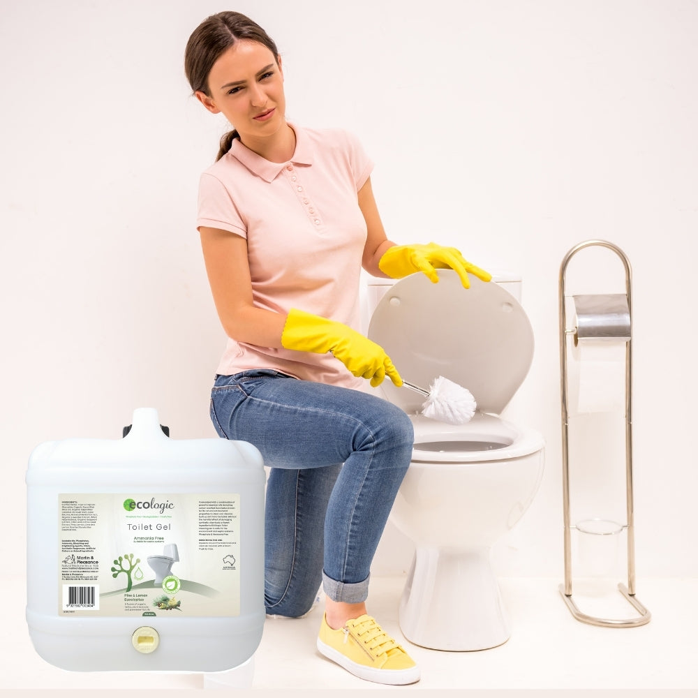 ECOLogic Pine & Lemon Eucalyptus Toilet Cleaning Gel BULK 15L