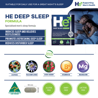 He Deep Sleep Formula – 60 Tablets