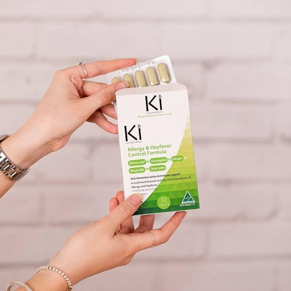 Ki Allergy & Hayfever Control Formula 60 Tablets + FREE M&P Allergy Relief 25ml