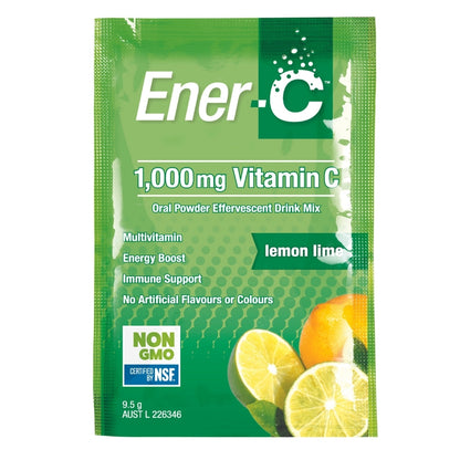 Ener-C Lemon Lime 12 Sachets – Multivitamin Drink Mix