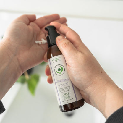 Organic Formulations Rose Otto & Lavender Hand Cream 125ml