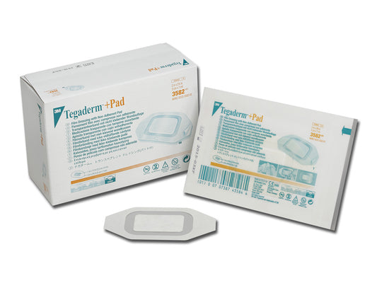 3M Tegaderm+ Pad Film Dress 5Cmx7Cm Pkt 50