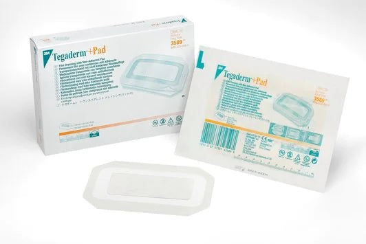3M Tegaderm+ Pad Film Dress 9Cmx15Cm Box 25