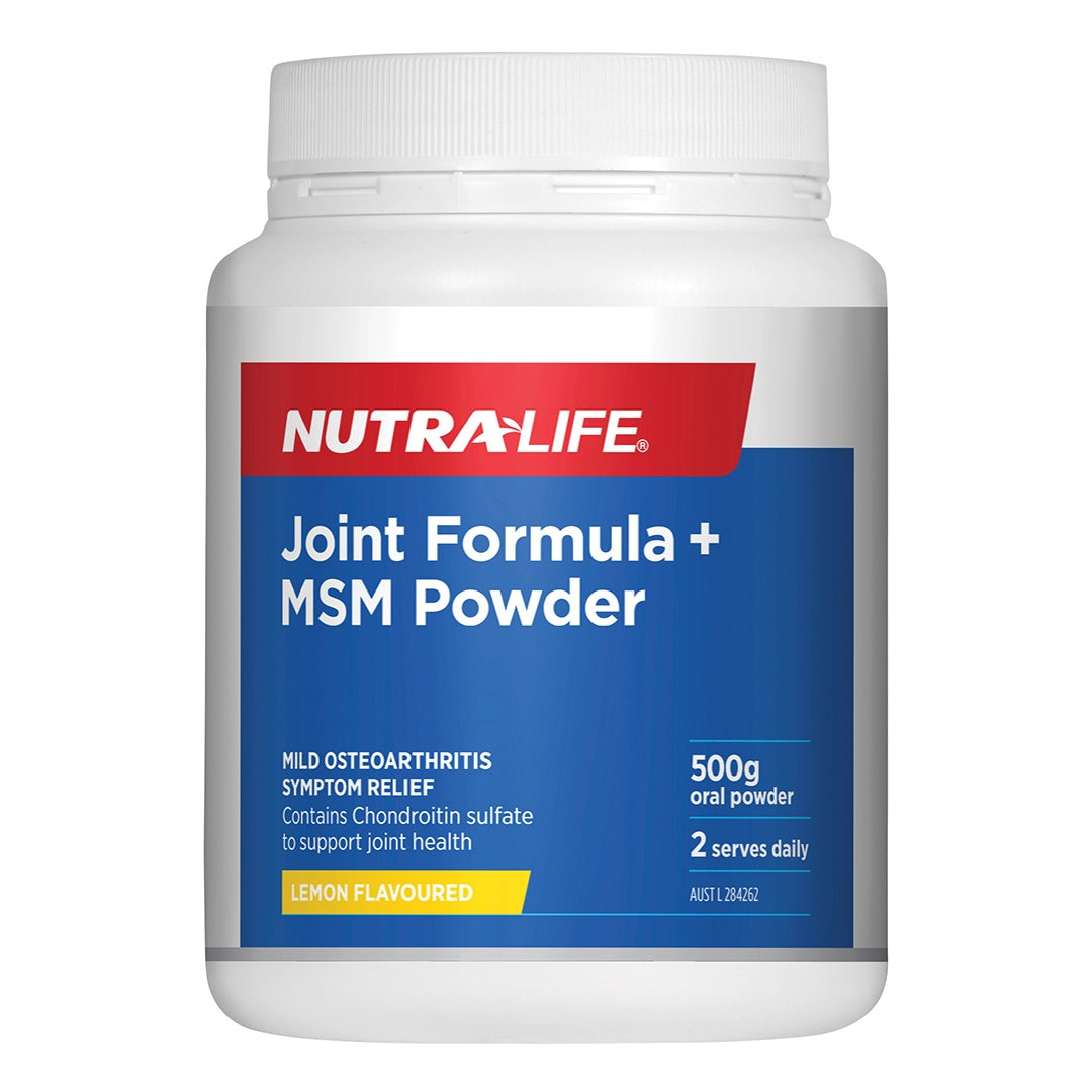 Nutralife Joint Formula + MSM Lemon Powder