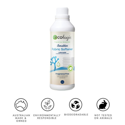 ECOLogic Sensitive Fabric Softener Fragrance Free 1L